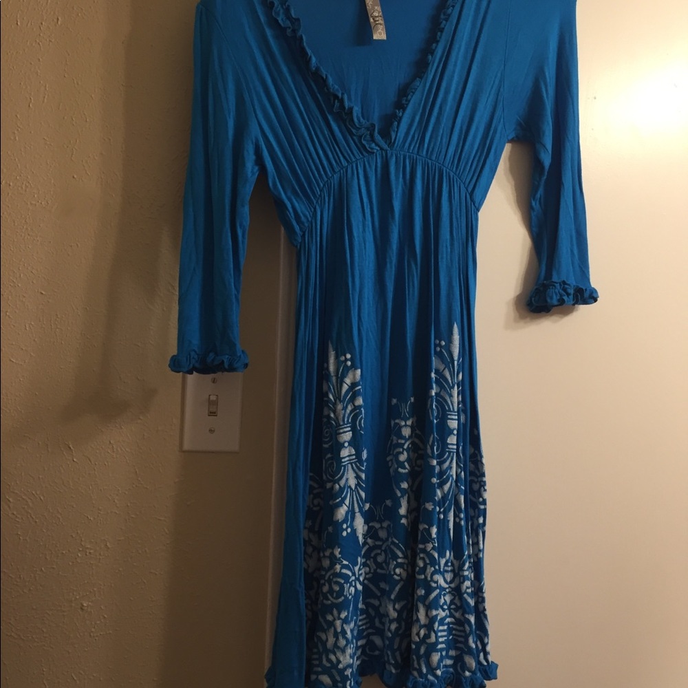 Light blue dress